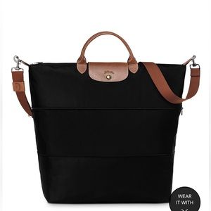 LONGCHAMP Le Pliage Original Expandable Travel Nylon Weekender